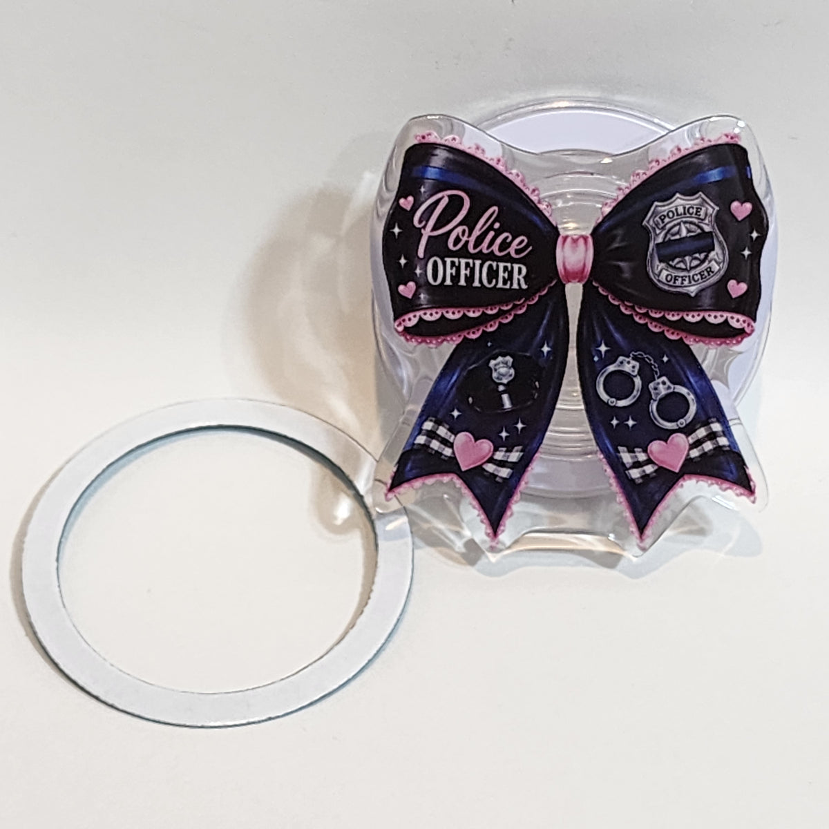 Police Officer Bow Magnetic Phone Holder