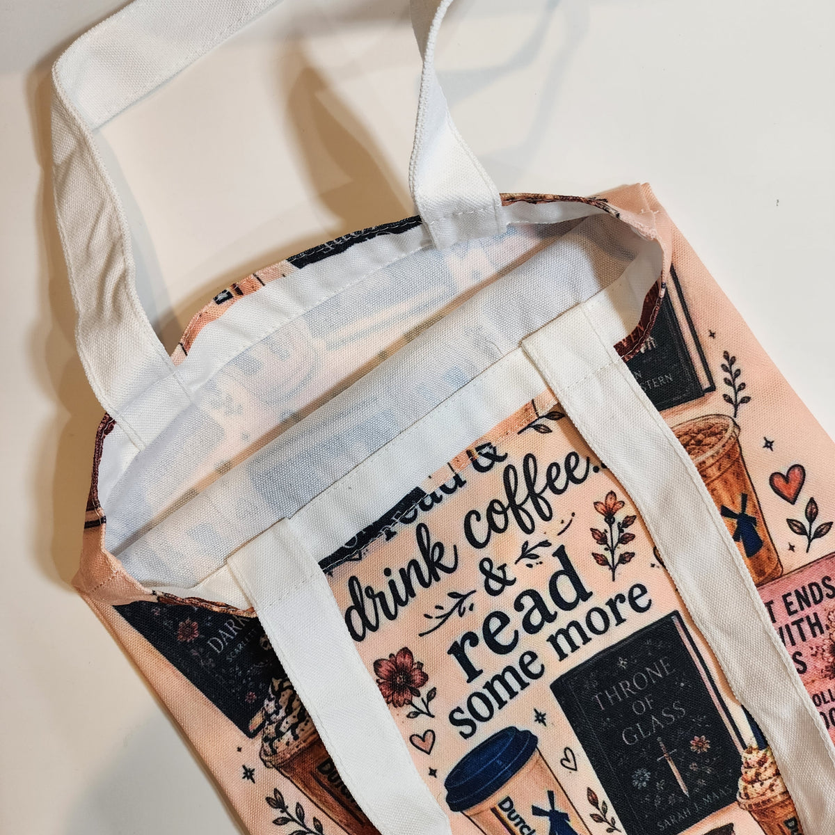 Dutch Bros & Books - Canvas Tote