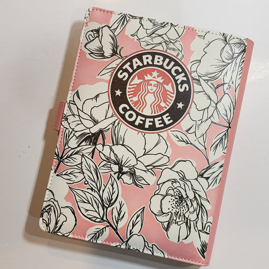 SBX Black & White Florals - A5 Binder