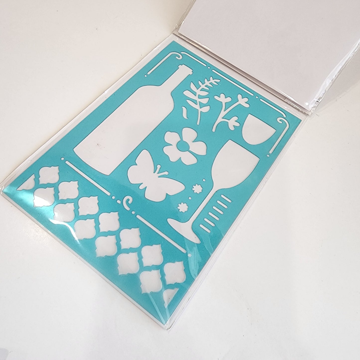 Backyard Table Stamp & Stencil