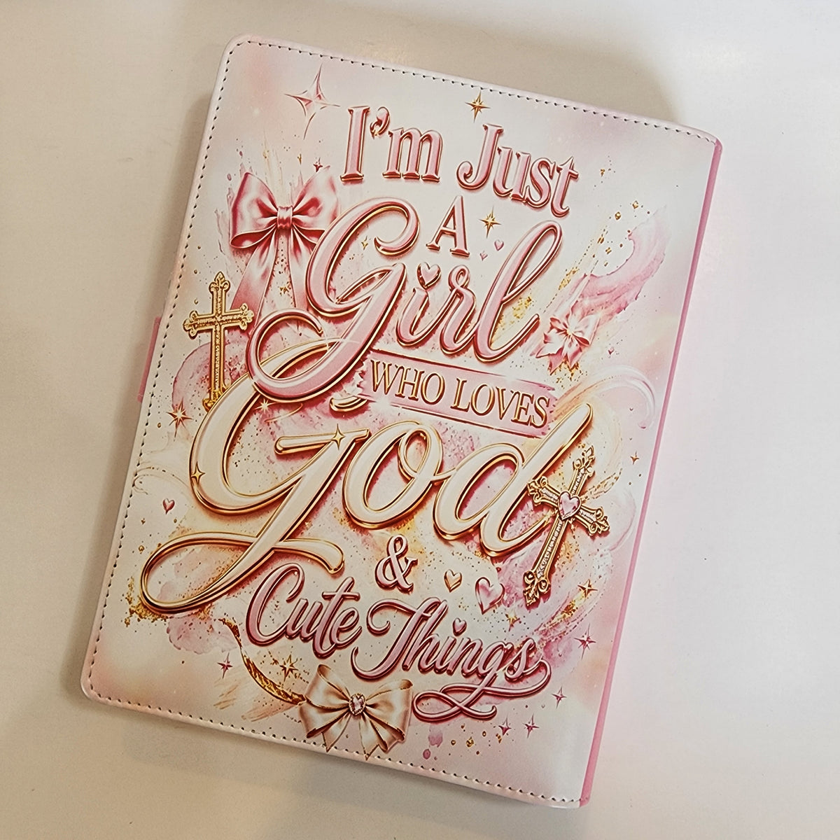 Just a Girl Who Loves God - A5 Binder