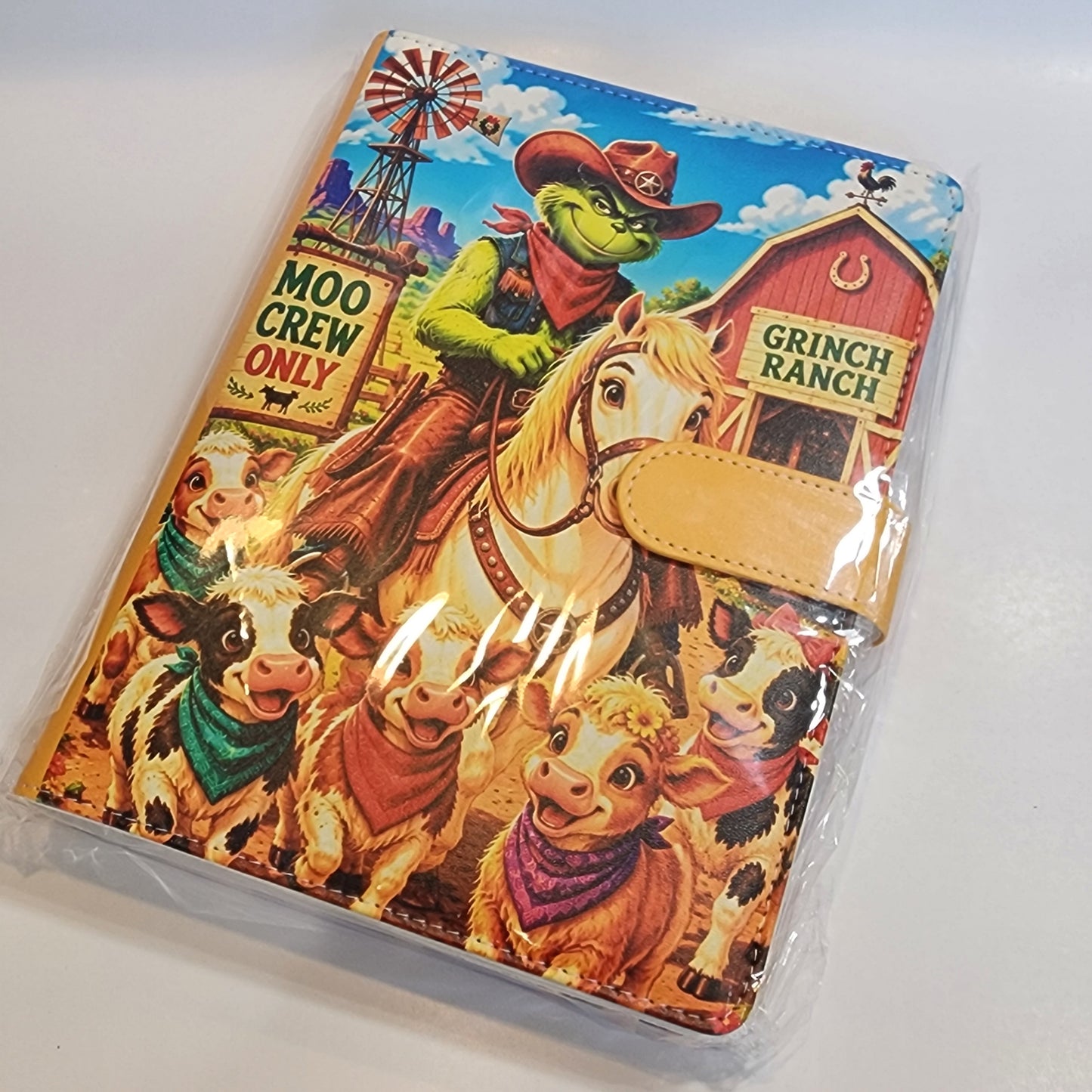 Grinch Moo Crew - A5 Binder