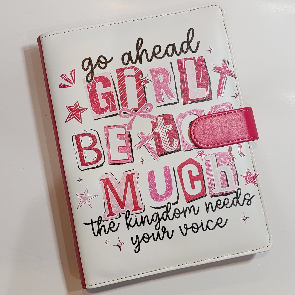 Girl Be Too Much - A5 Binder