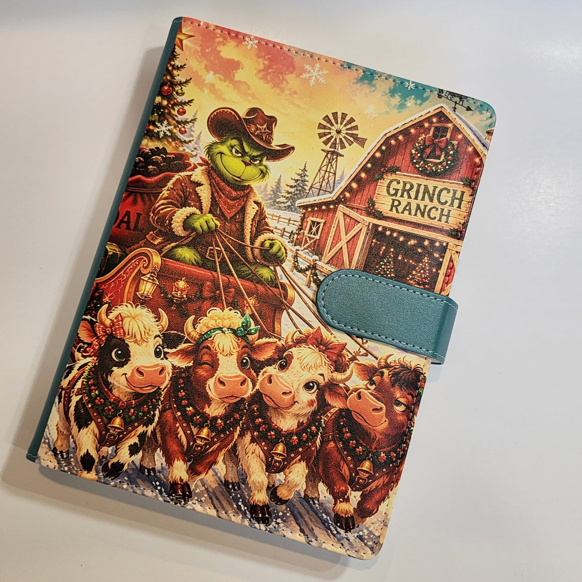 Grinch Christmas Ranch - A5 Binder