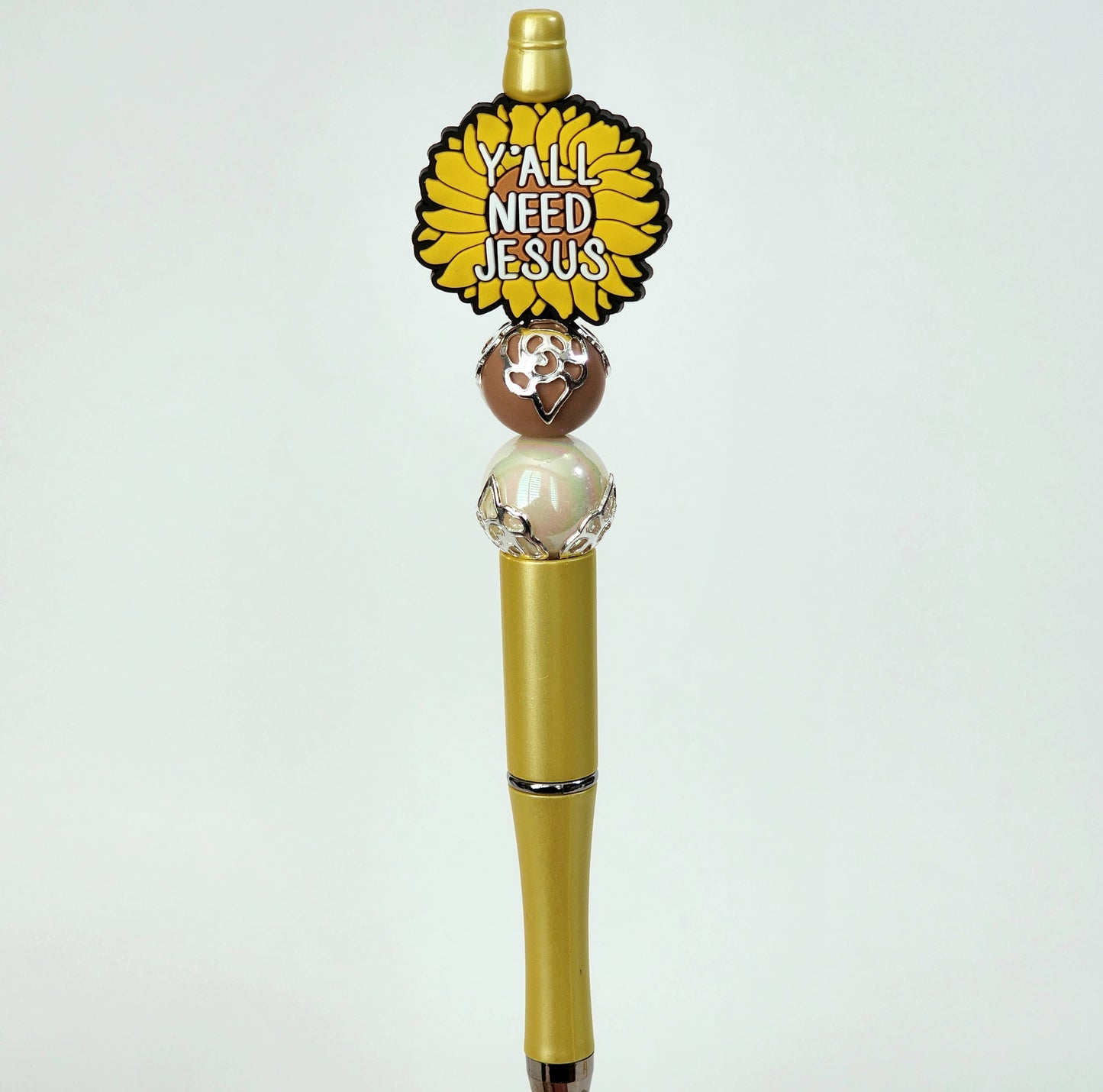 Y'all Need Jesus Beaded Pen