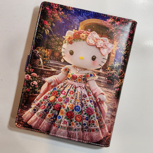 HK Floral Dress - A5 Binder