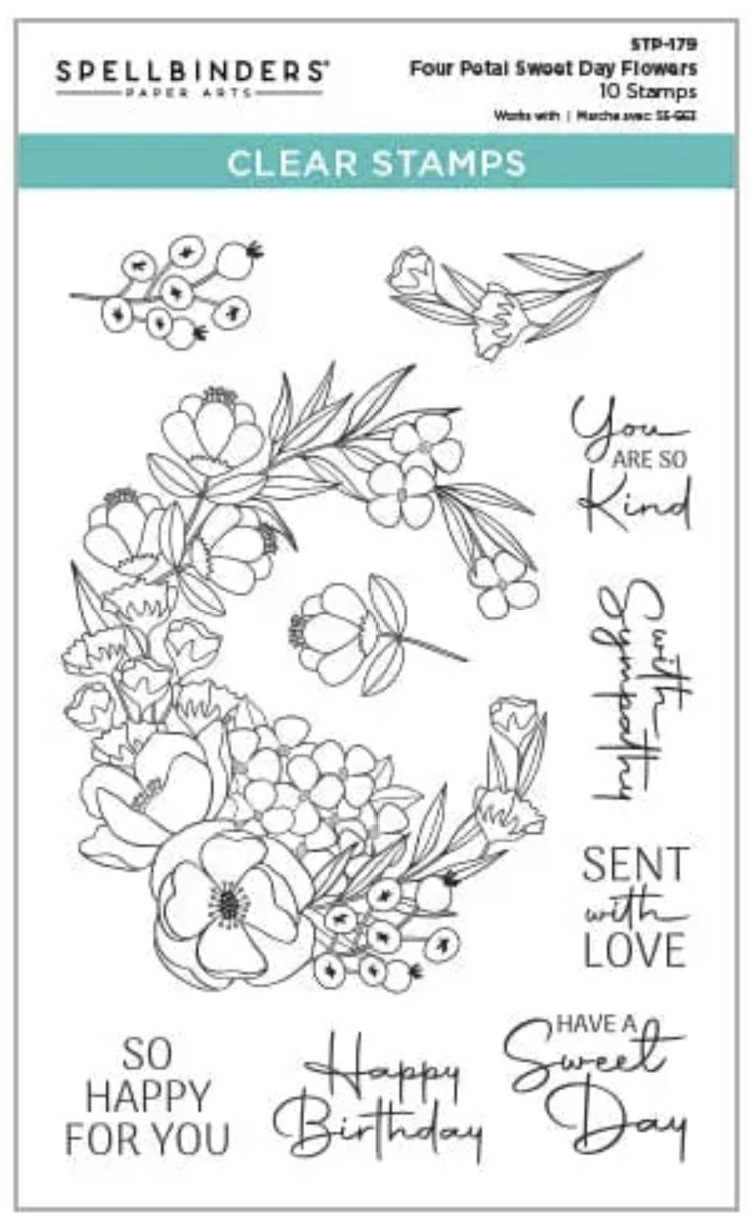 Four Petal Sweet Day Flowers