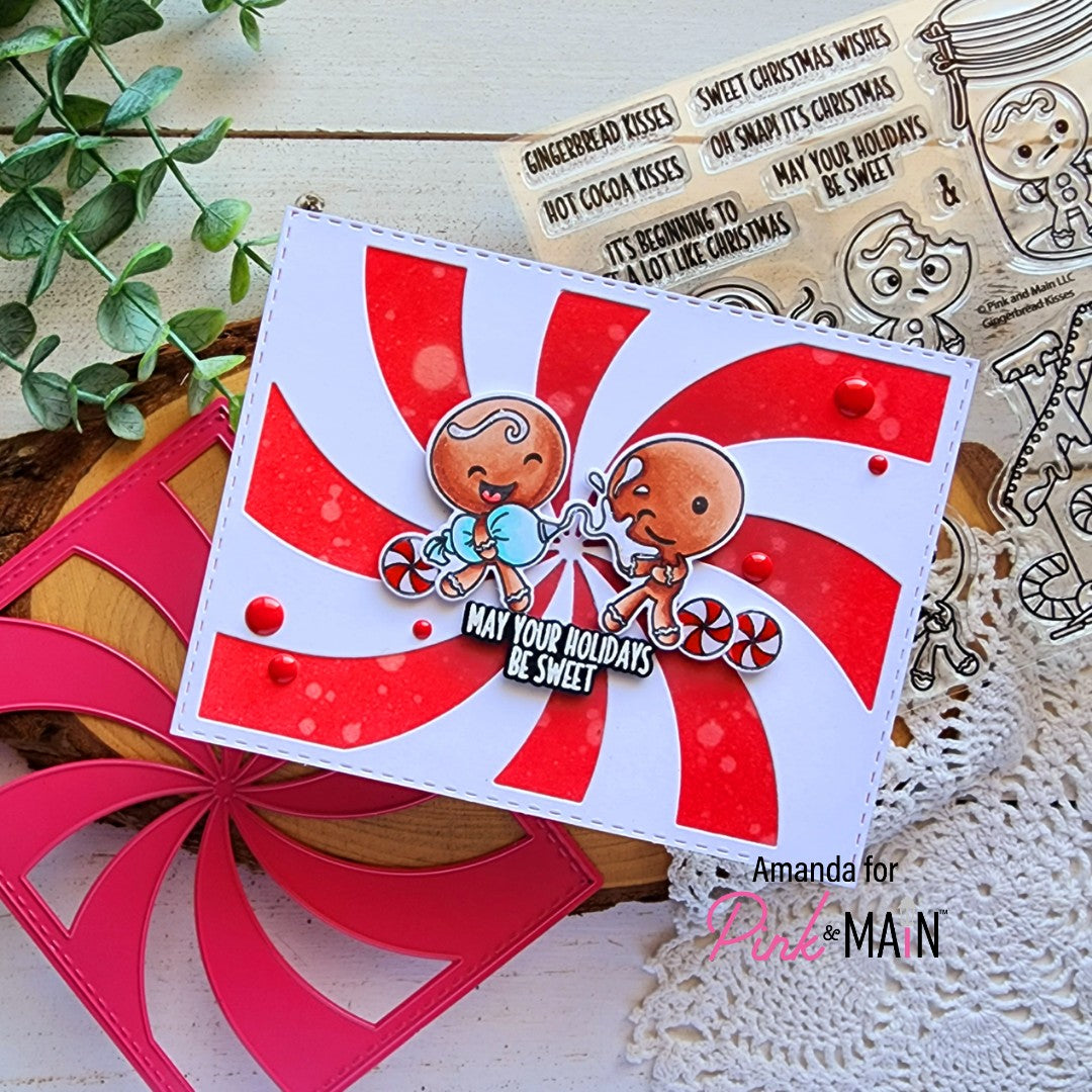 Gingerbread Kisses Stamp Only