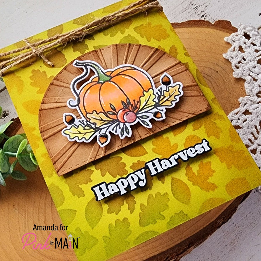 Happy Harvest Stamp Only