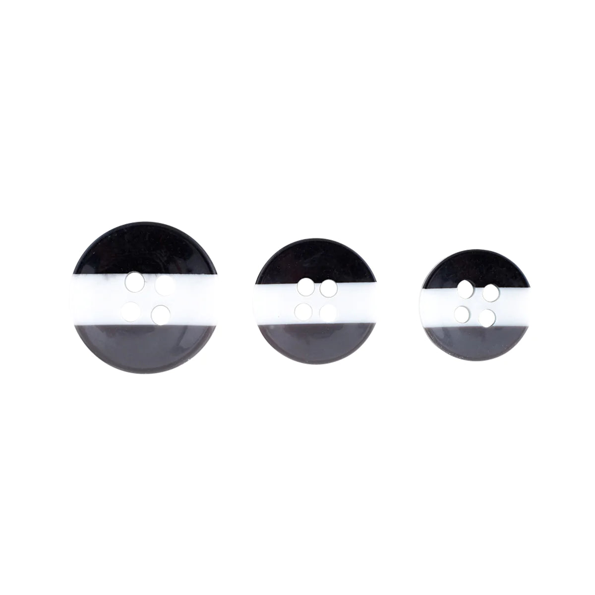 Black and White Buttons