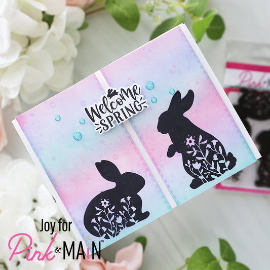 Welcome Spring Stamp & Die Combo