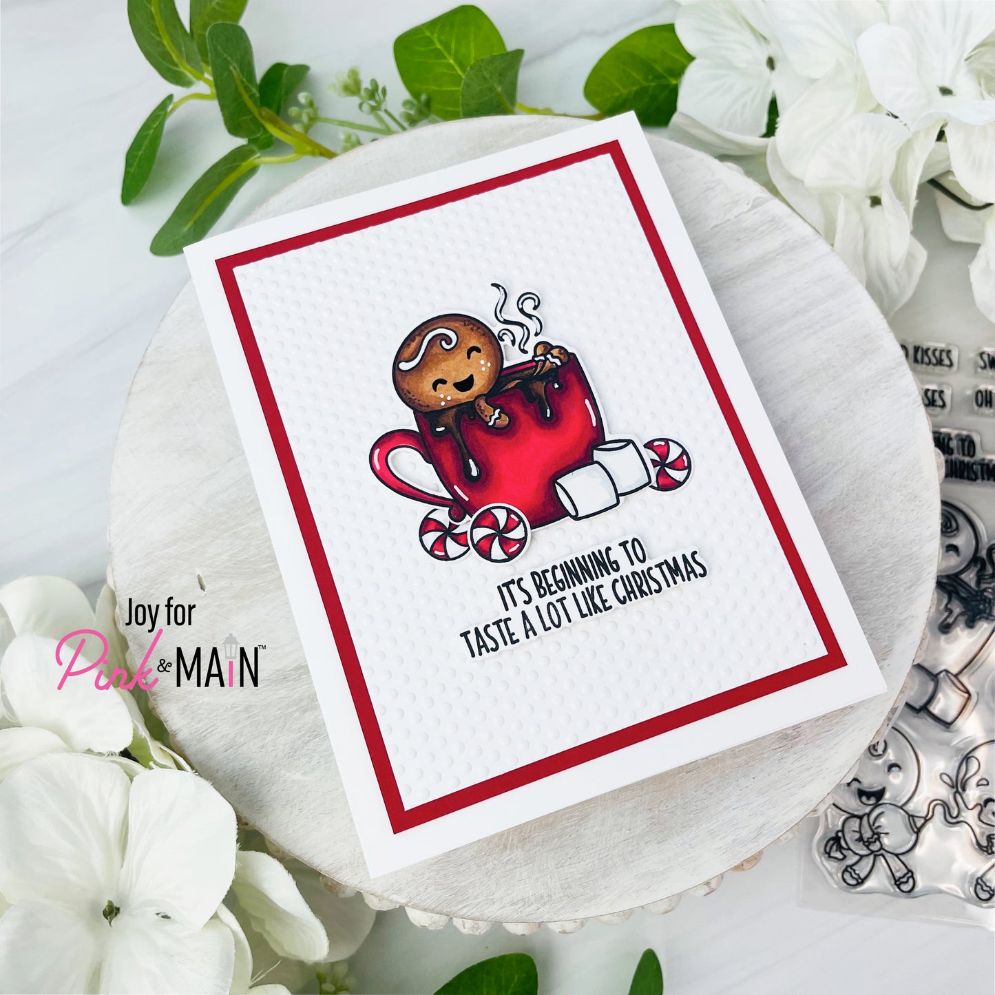 Gingerbread Kisses Stamp Only