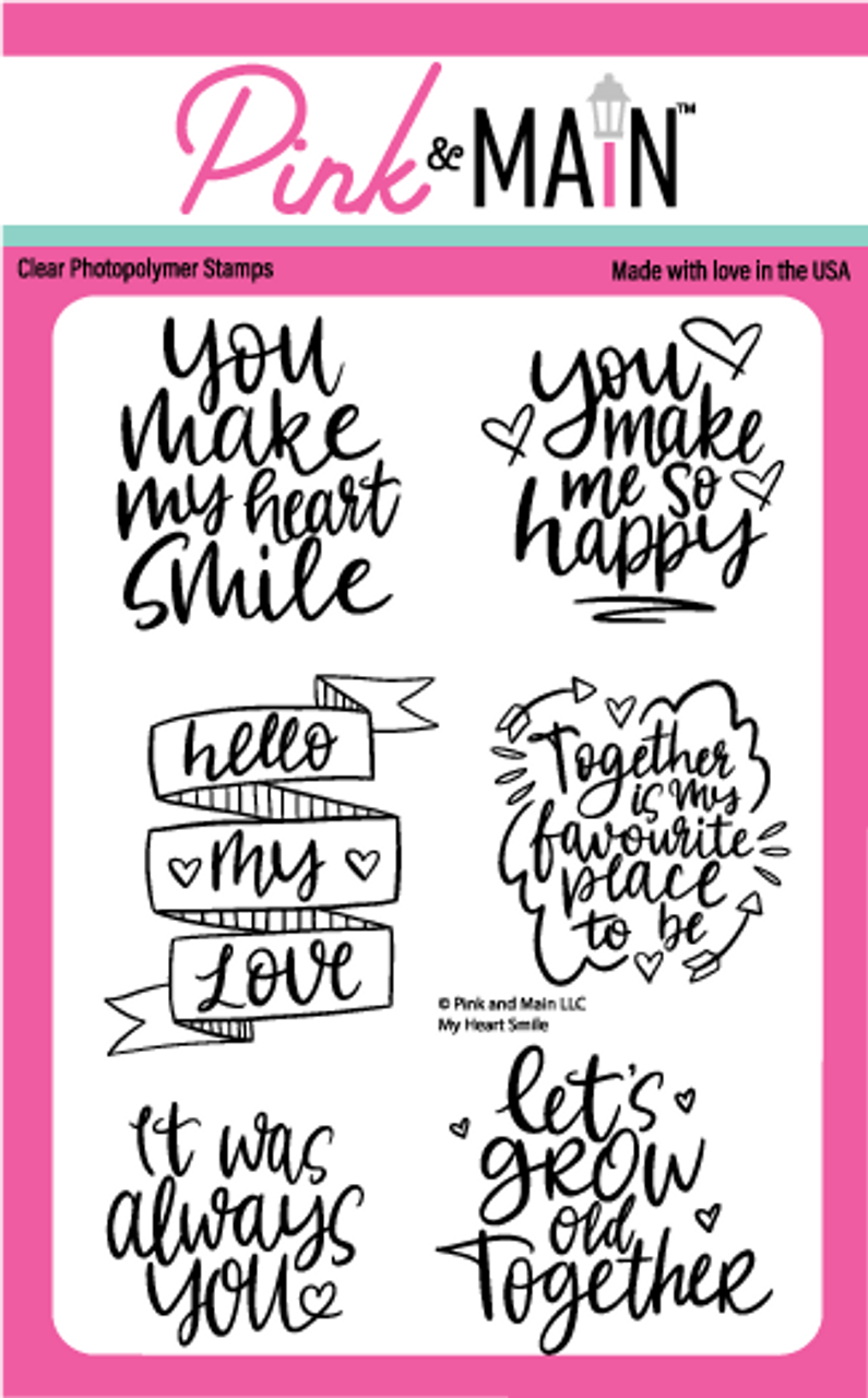 My Heart Smile Stamp & Die Combo