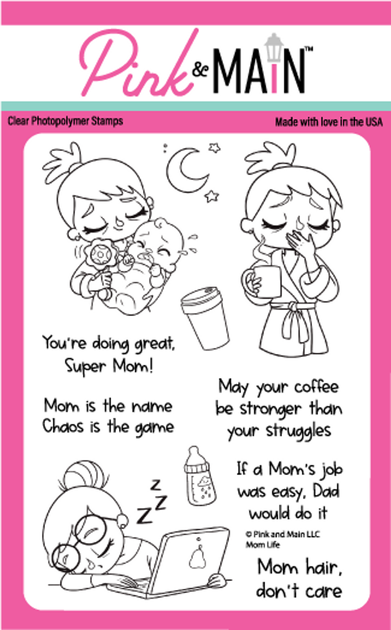 Mom Life Stamp Only