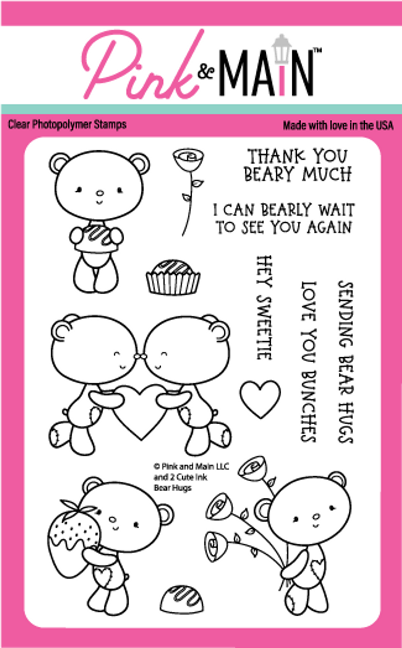 Bear Hugs Stamp Only