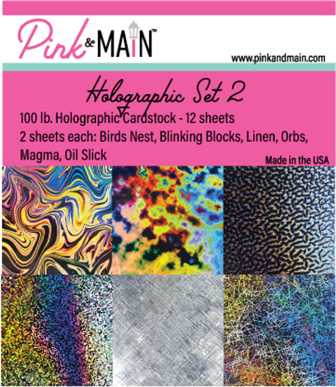 Holographic Cardstock Set 2