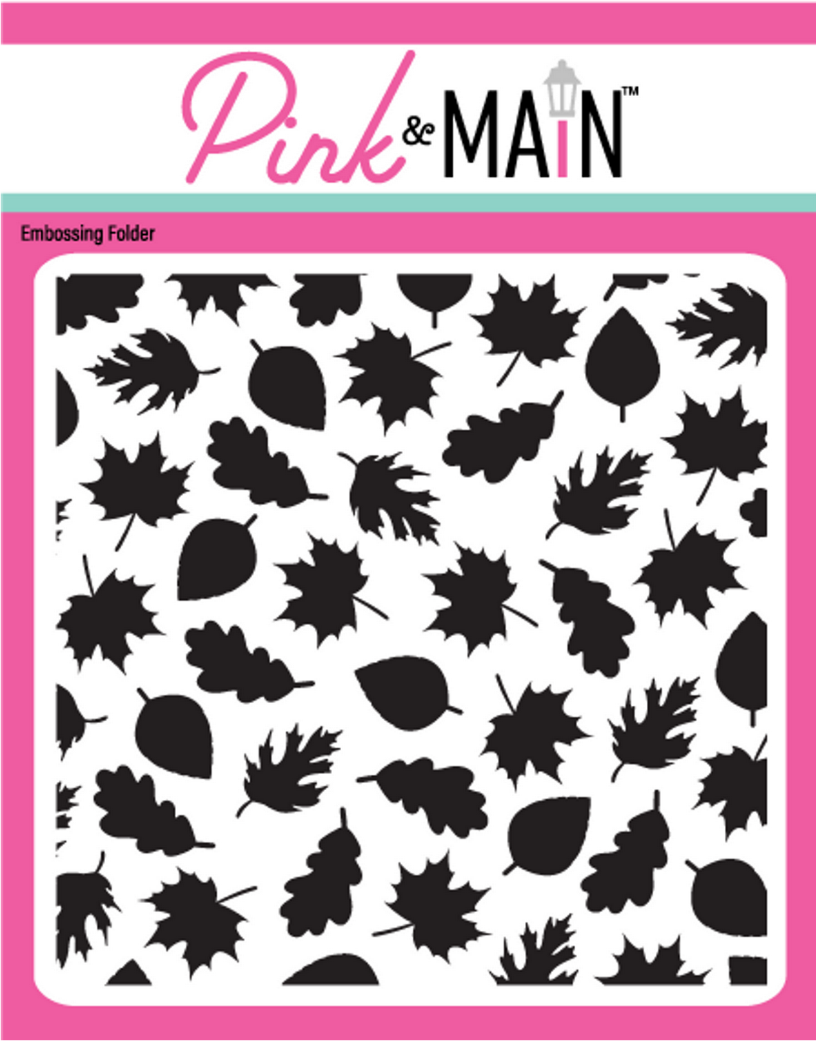 Fall Leaves 6"x6" Embossing Folder