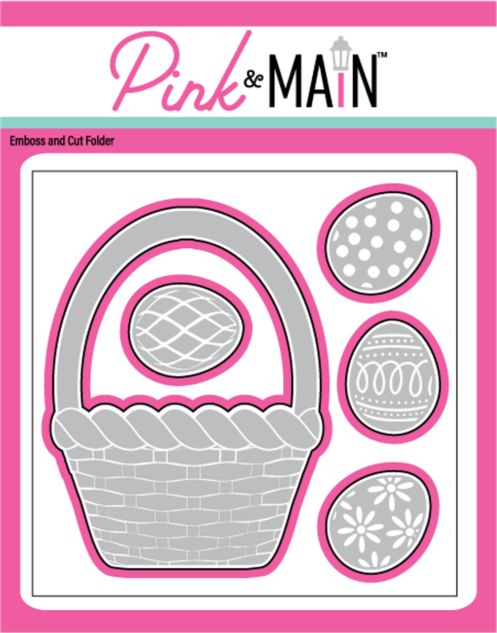 Easter Basket 6x6 Emboss & Cut Folder