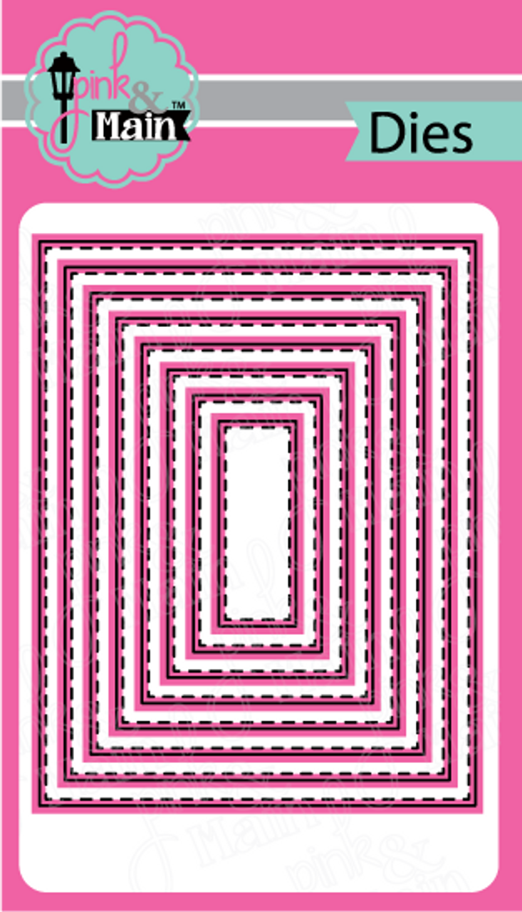 Stitched Rectangle Set 1 Dies