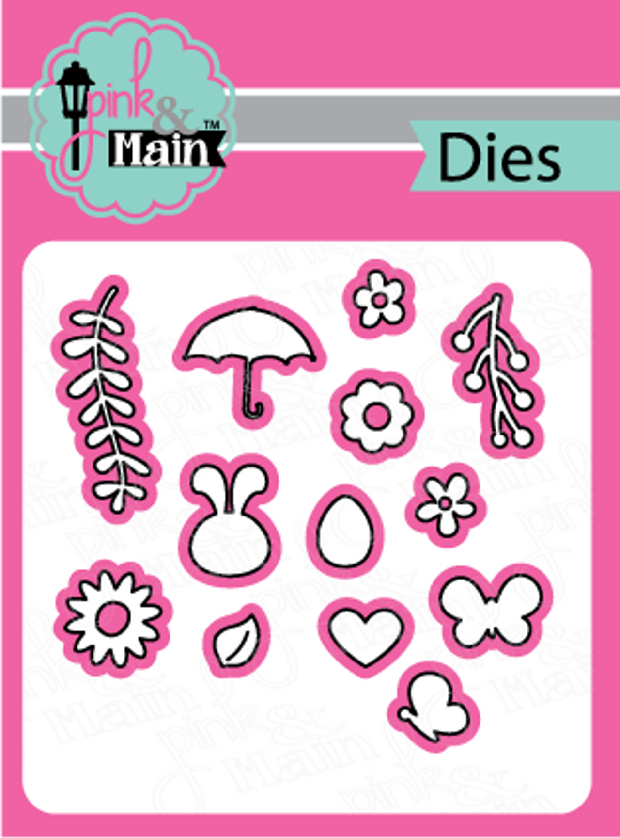 Spring Wreath Decor Dies