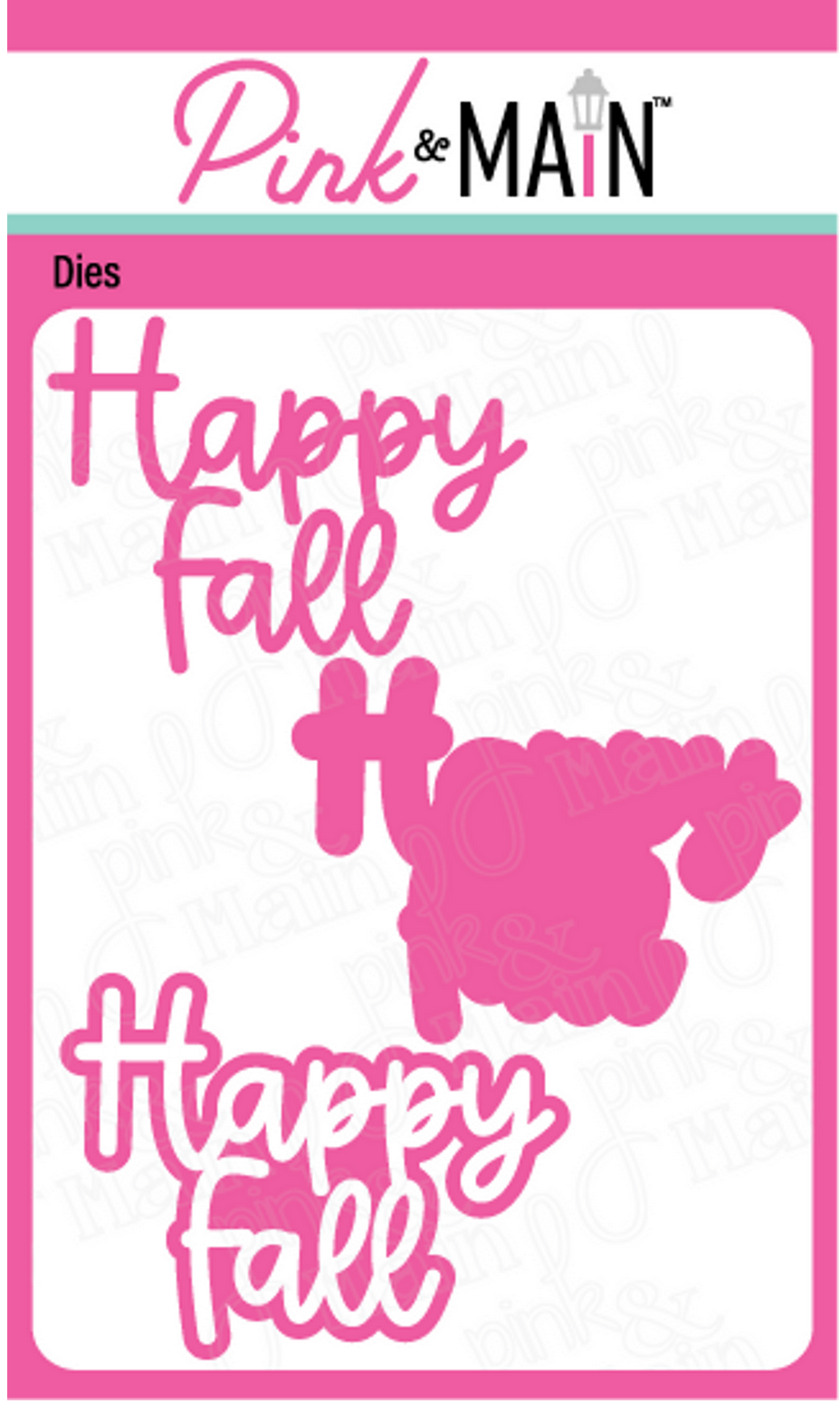 Happy Fall Word Dies