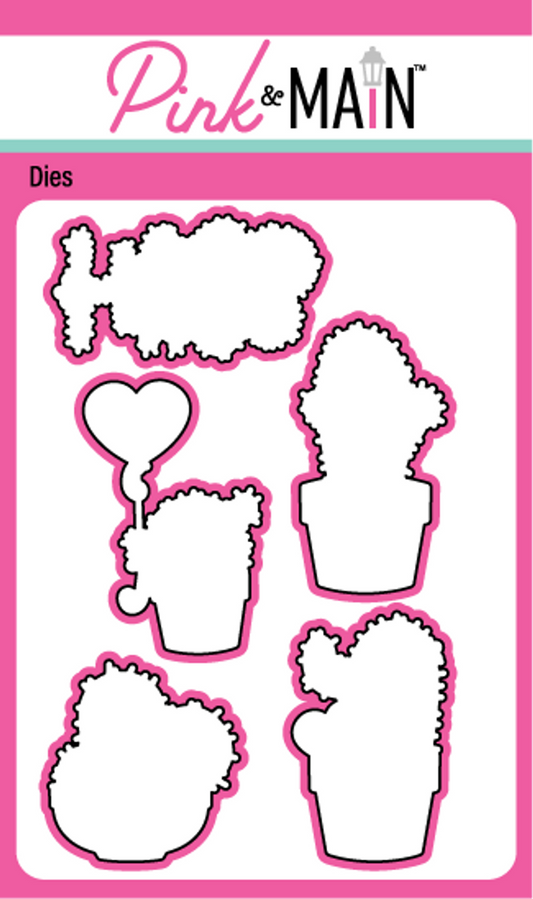 Prickly Hugs Stamp & Die Combo