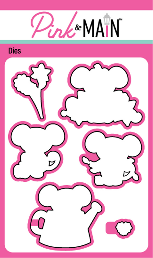 Fall Mice Stamp & Die Combo