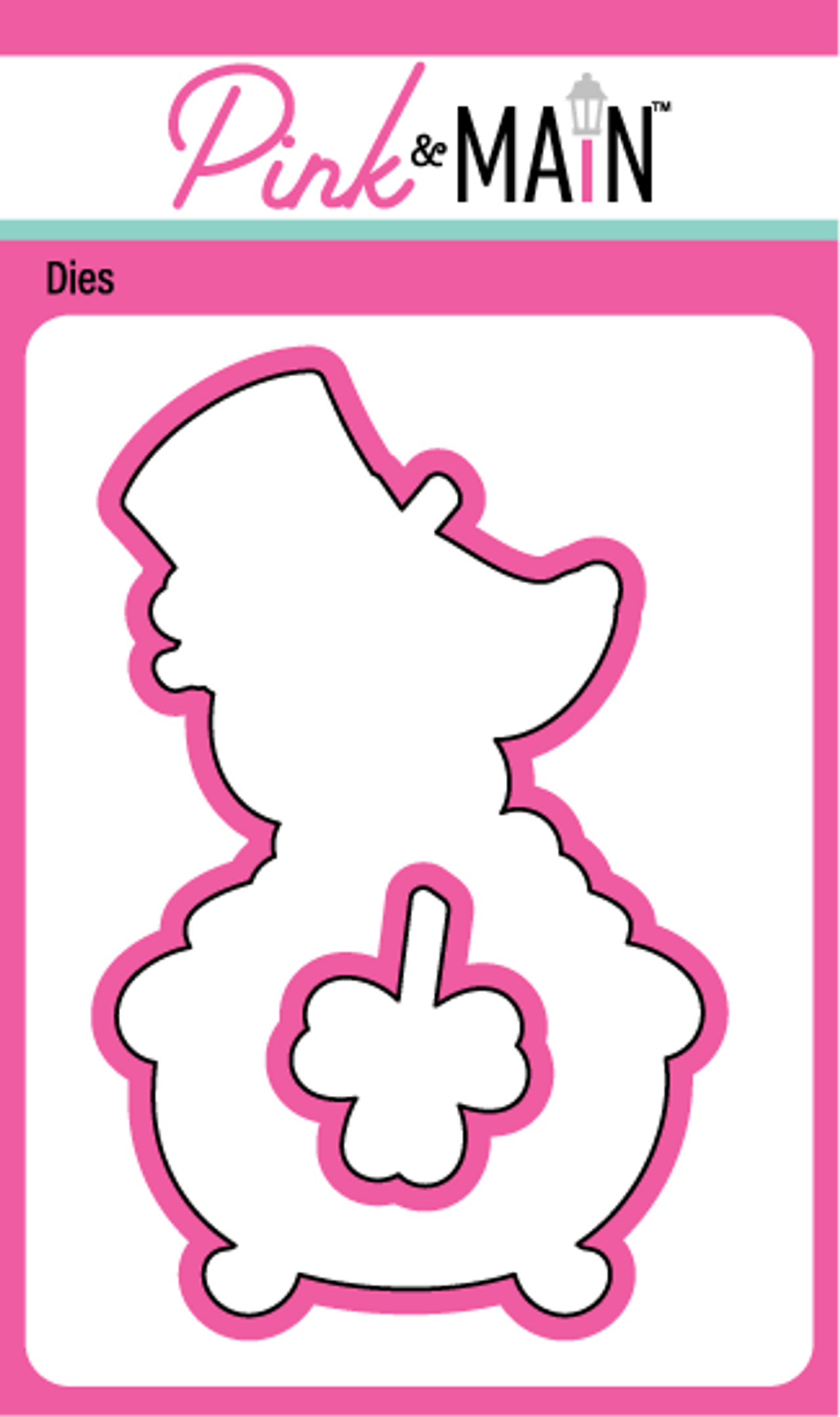 February Pup Stamp & Die