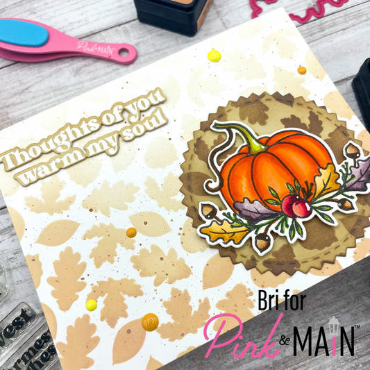 Happy Harvest Stamp Only