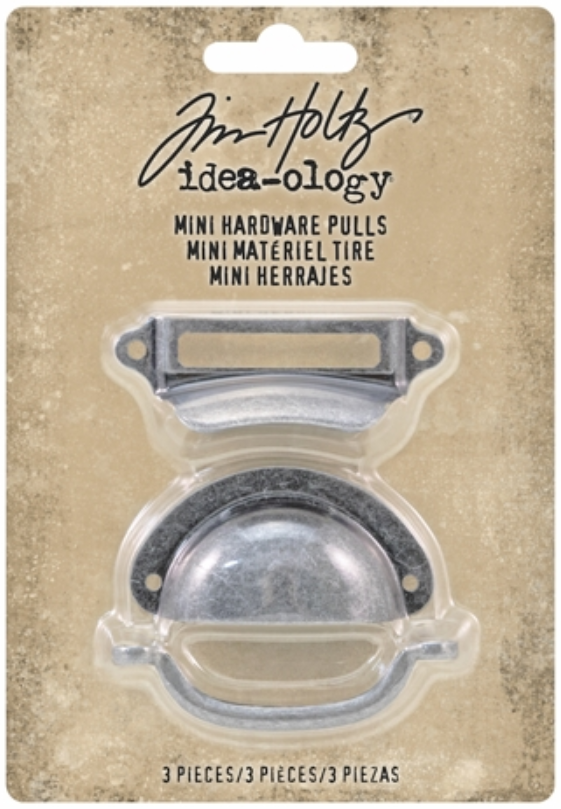Mini Hardware Pulls Tim Holtz idea-ology