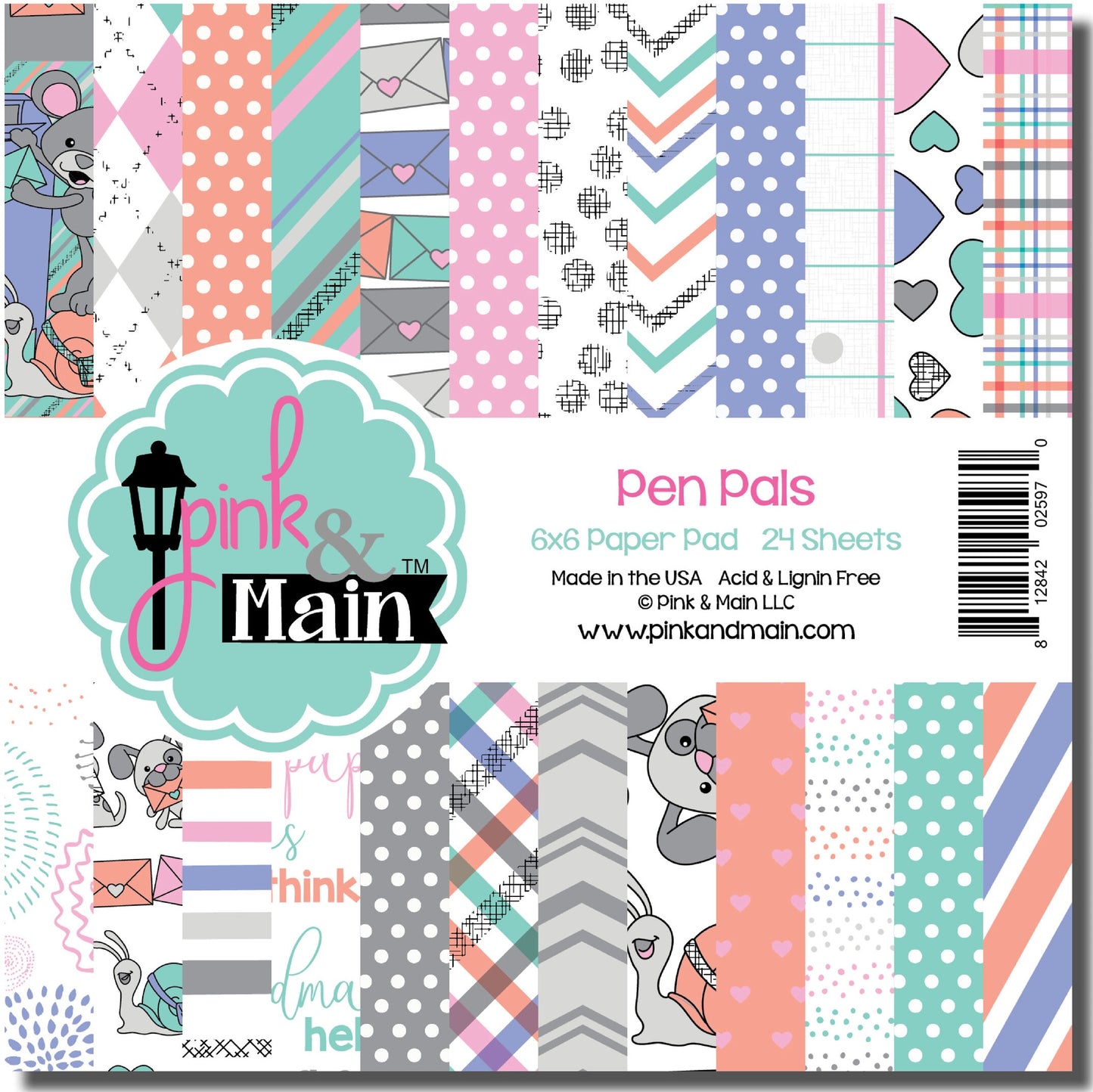 Pen Pals 6x6 Paper Pad