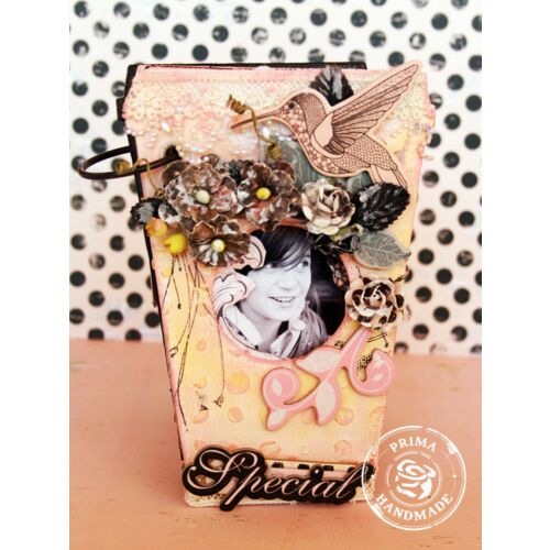 Canvas Coffee Cup Mini Album Donna Downey by Prima