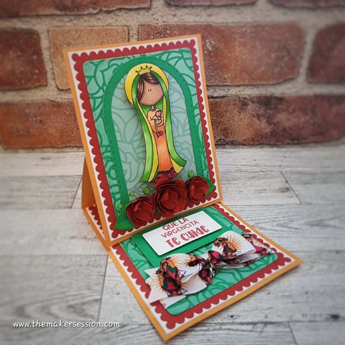 Easel Card Featuring Lupita