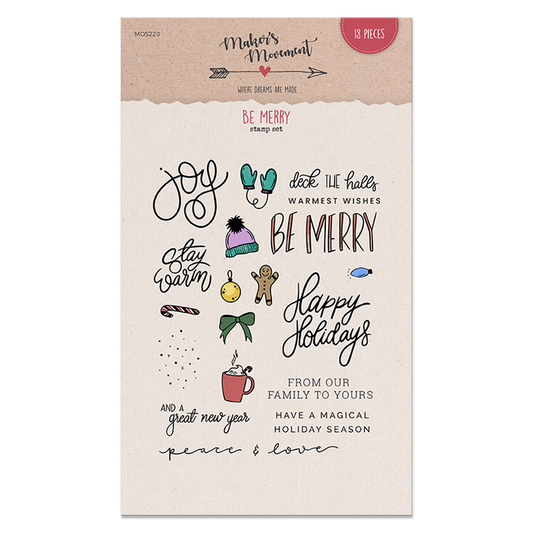 Be Merry Stamp Set