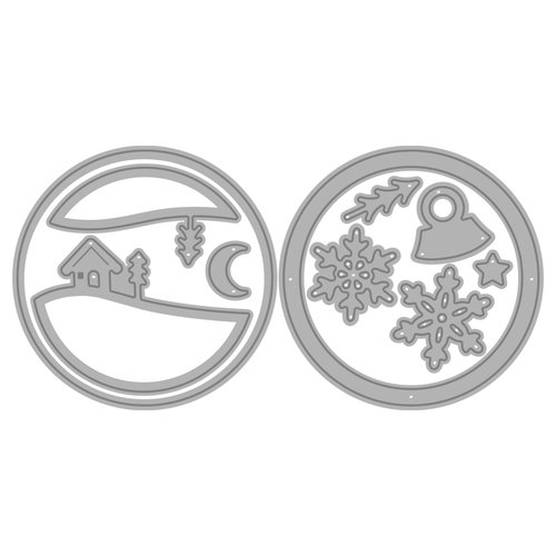 Shaker Ornament Die Set