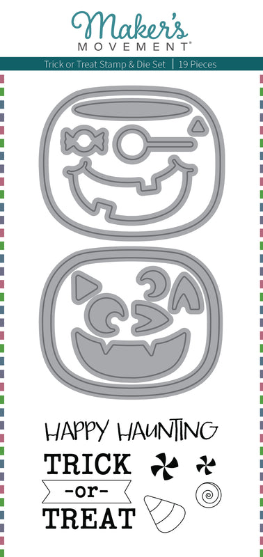 Trick or Treat Stamp & Die Set