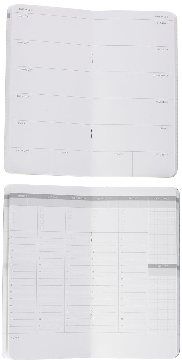 Note Book Inserts Traveler's Notebook Undated Inserts – The Maker Session LLC