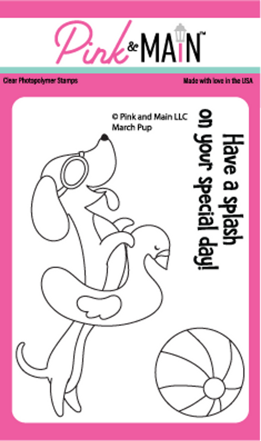 May Pup Stamp & Die
