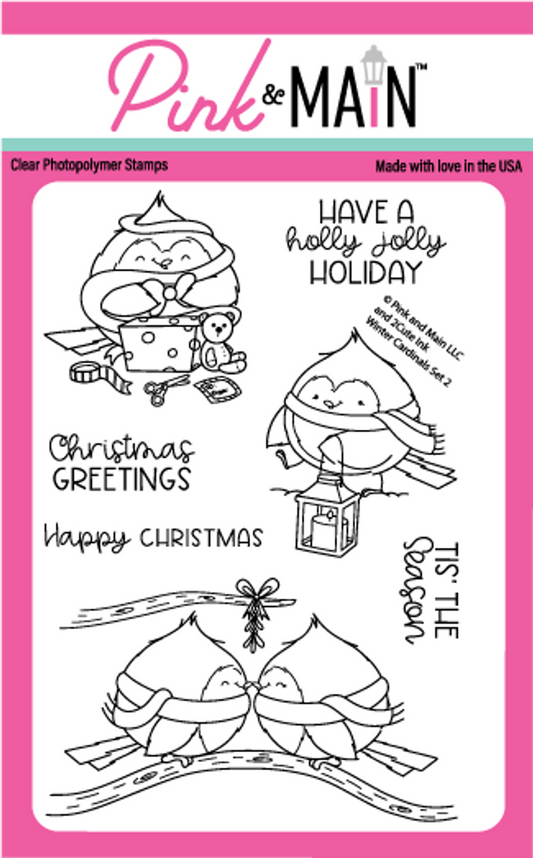 Winter Cardinals Set 2