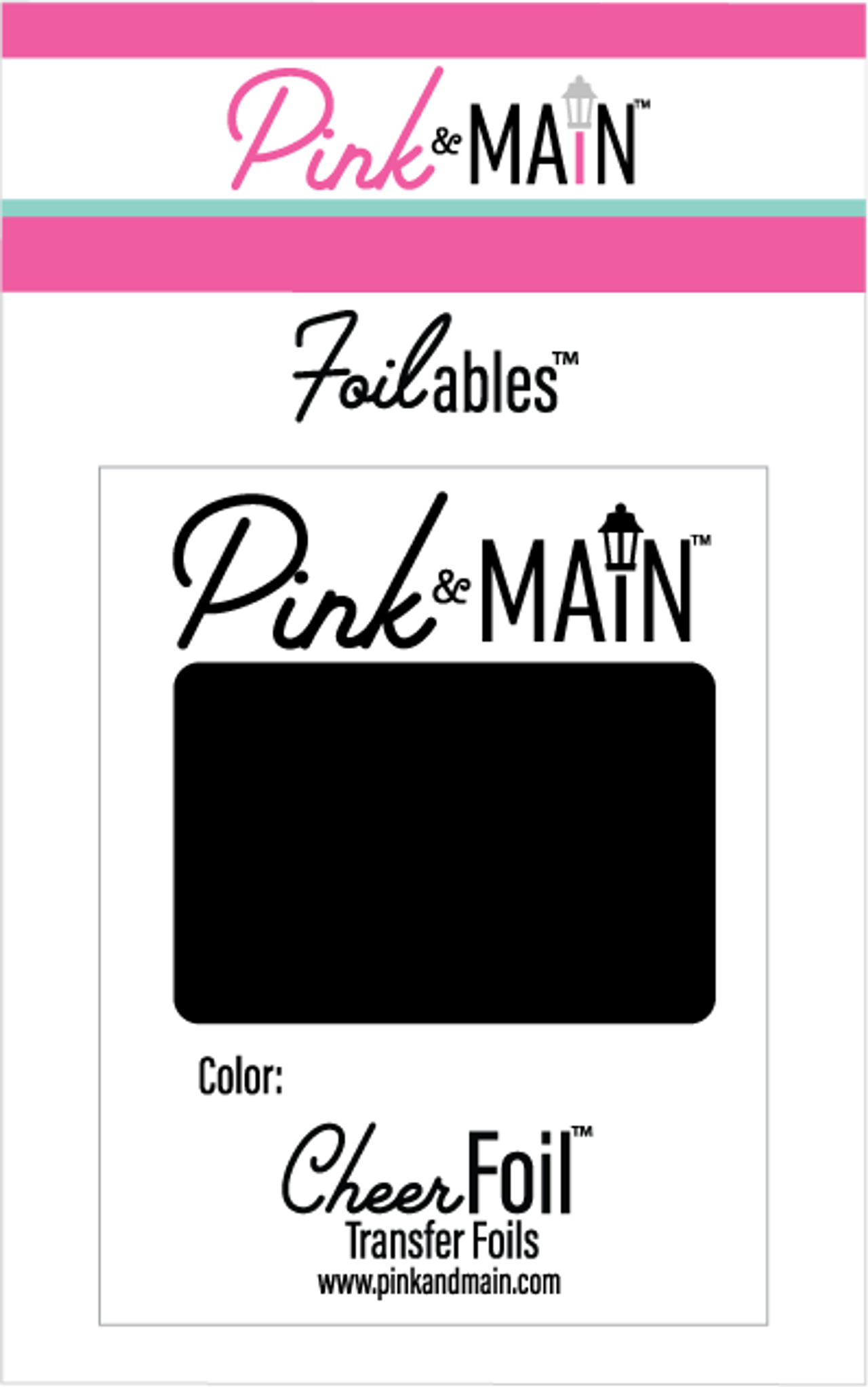 Swatch Card Foilables