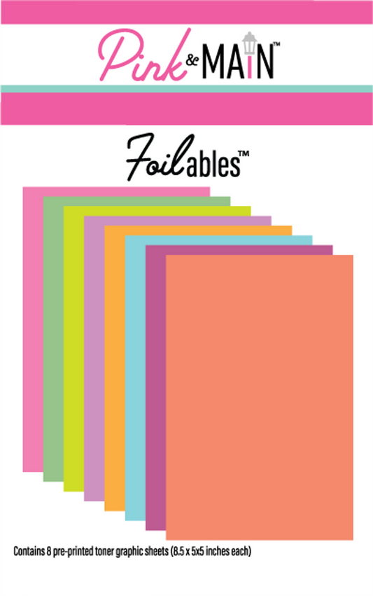 Garden Foilables Color Toner Sheets