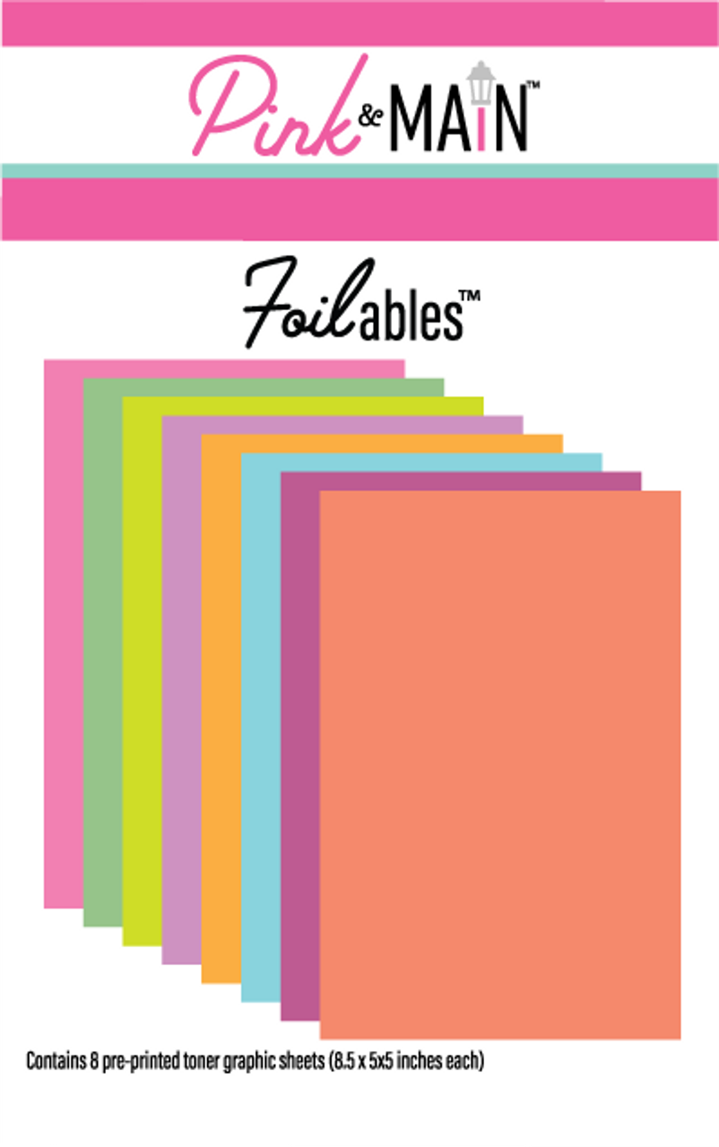 Garden Foilables® Color Toner Sheets
