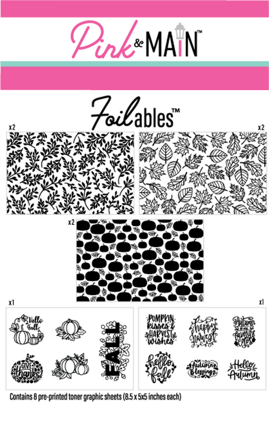 Fabulous Fall Foilables Kit