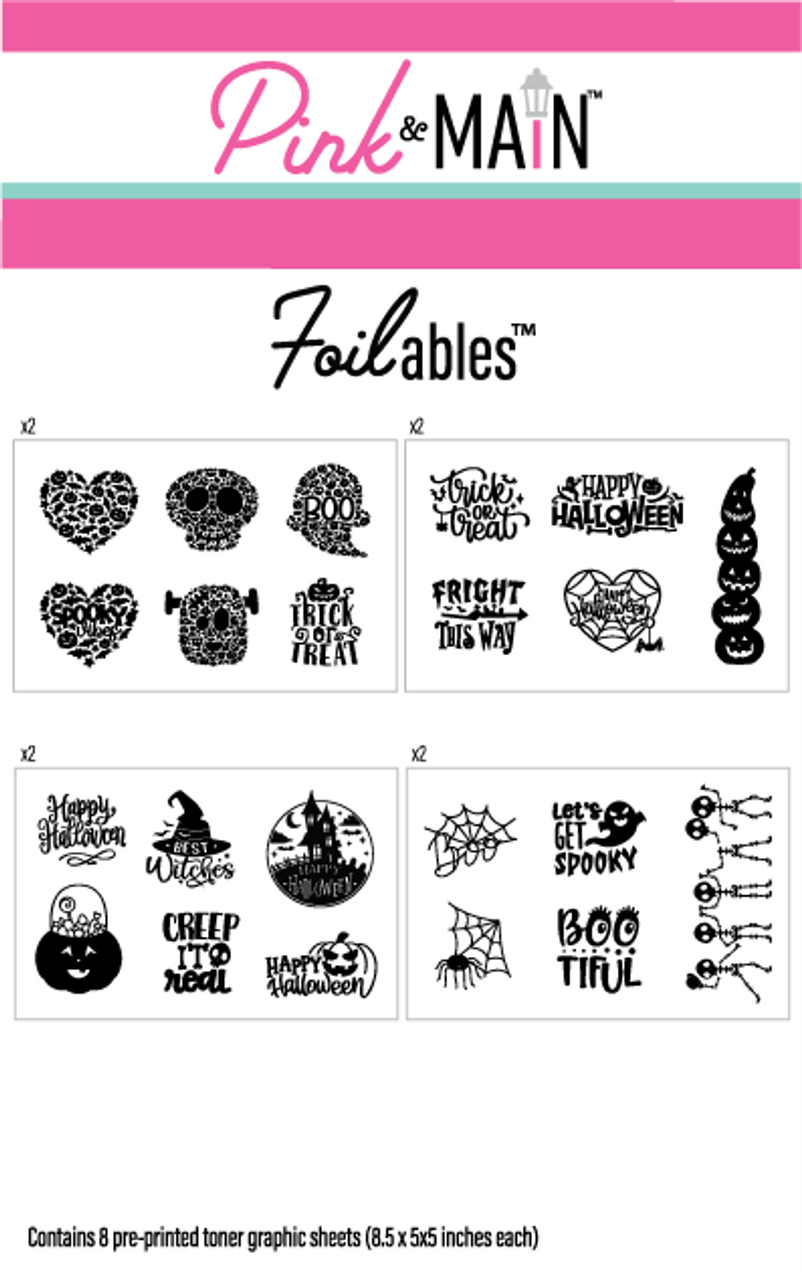 Halloween Icons Foilables Kit