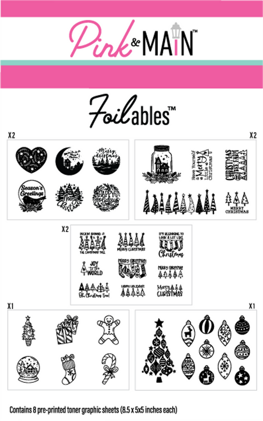 Holiday Icons Foilables Kit