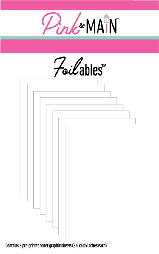 White Toner Foilables® Sheets