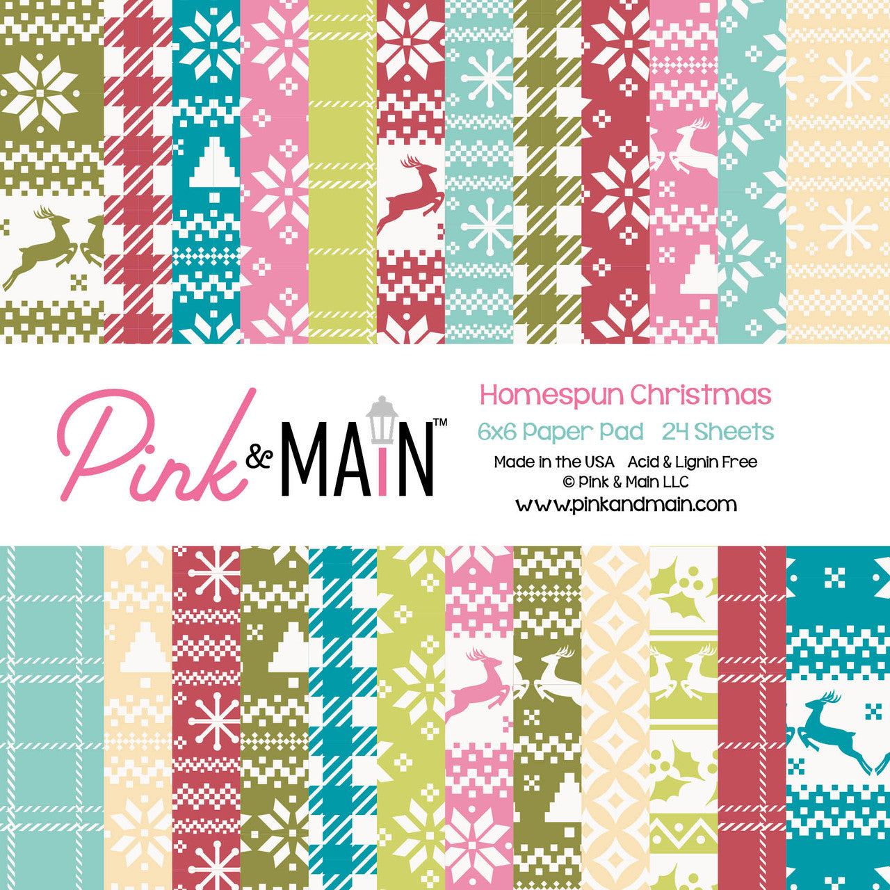 Homespun Christmas 6x6 Paper Pad