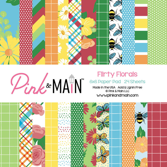 Flirty Florals 6x6 Paper Pad