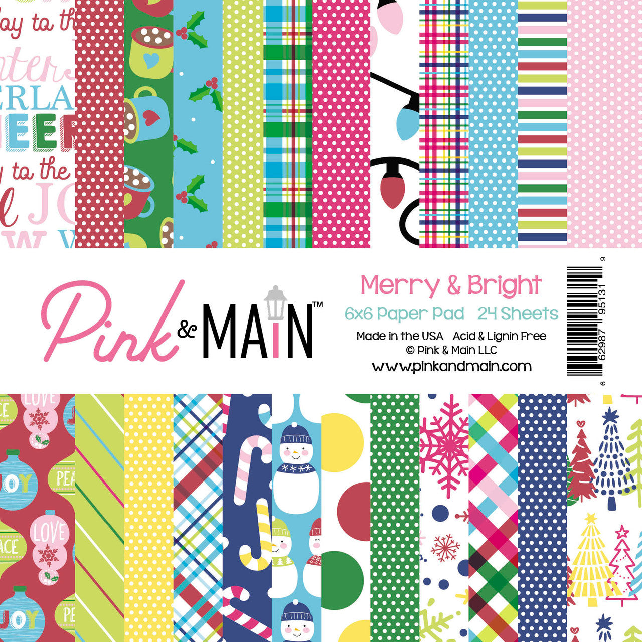 Merry and Bright 6x6 Paper Pad