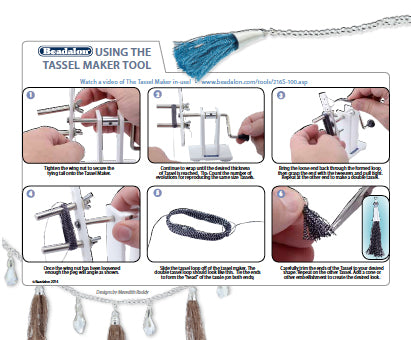 Beadalon Tassel Maker Tool – The Maker Session LLC